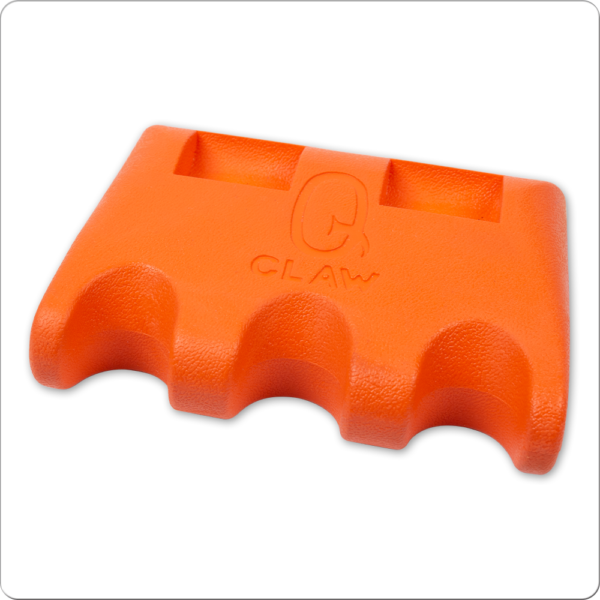Q-Claw - 3 Cue Holder - Orange